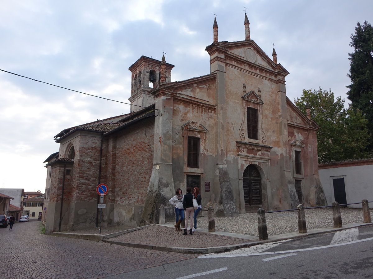 San Colombano al Lambro, St. Giovanni Kirche, erbaut bis 1580 (01.10.2018)