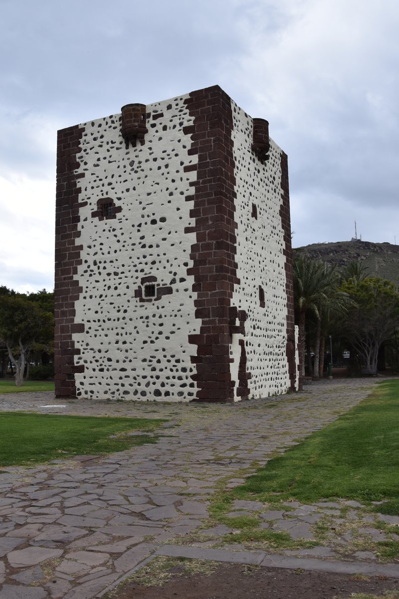 SAN SEBASTIN DE LA GOMERA (Provincia de Santa Cruz de Tenerife), 30.03.2016, Torre del Conde, errichtet um 1450 nach der Besetzung der Insel durch Hernn Peraza (dem lteren) als Festungsturm
