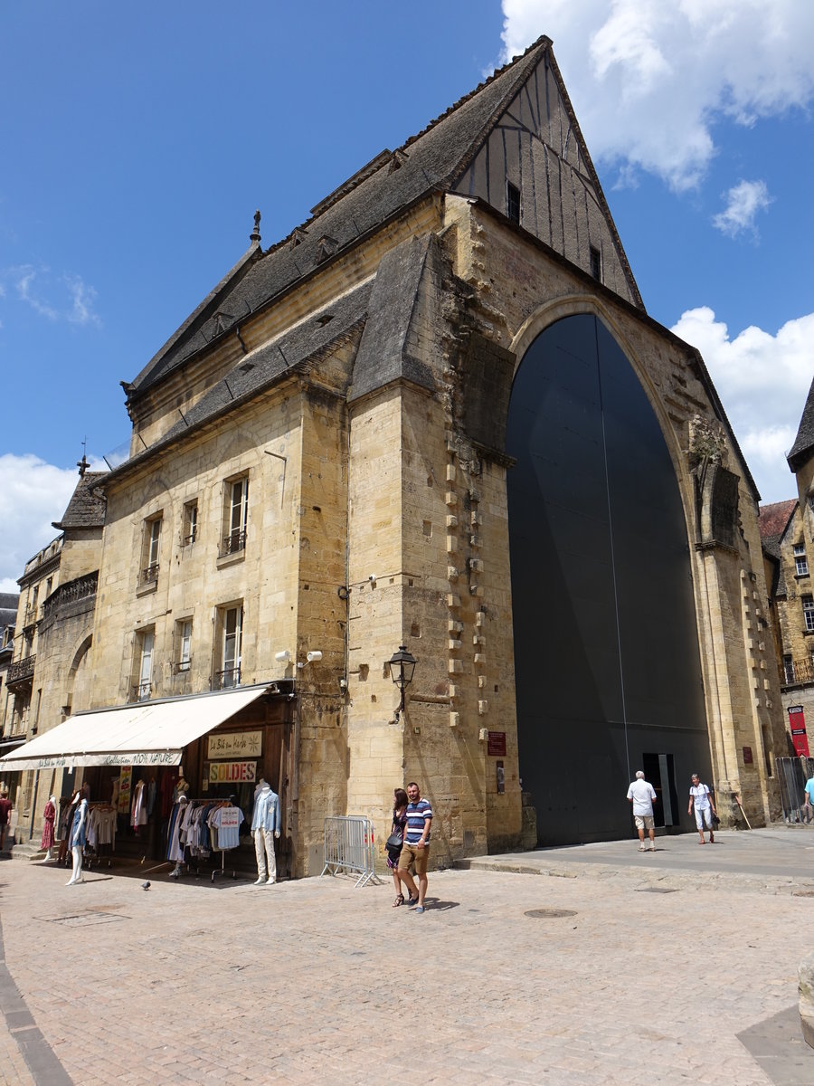 Sarlat-le-Caneda, ehem. Kirche Saint-Marie, heute Markthalle Marche Couvert (22.07.2018)