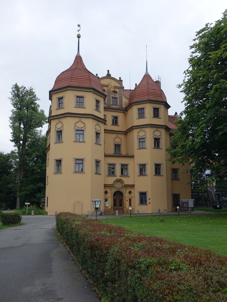 Schloss Althrnitz, erbaut von 1651 bis 1654 vom Zittauer Baumeister Valentin fr den Brgermeister Christian von Hartig (17.09.2021)