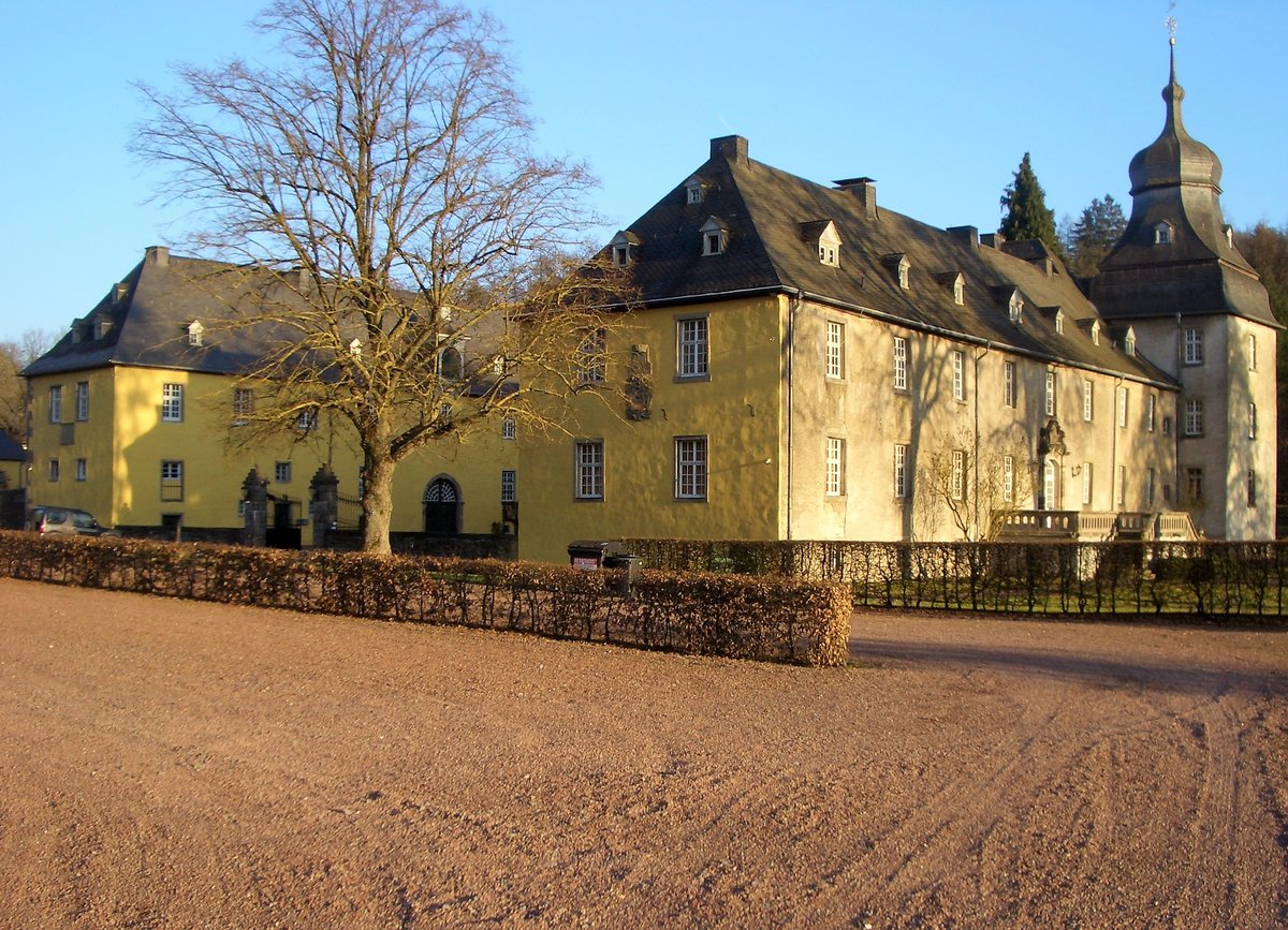 Schloss Melschede bei Sundern-Langscheid am 13.02.2017