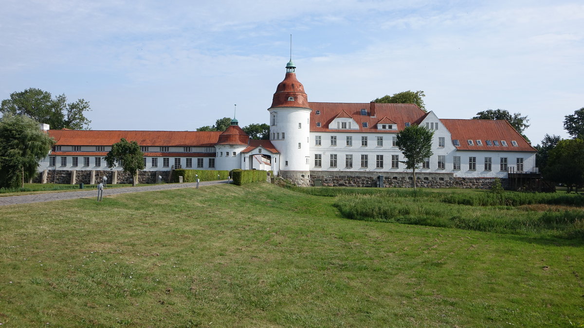 Schlo Nordborg, lndliches Barockschlo, erbaut bis 1688 (20.07.2019)