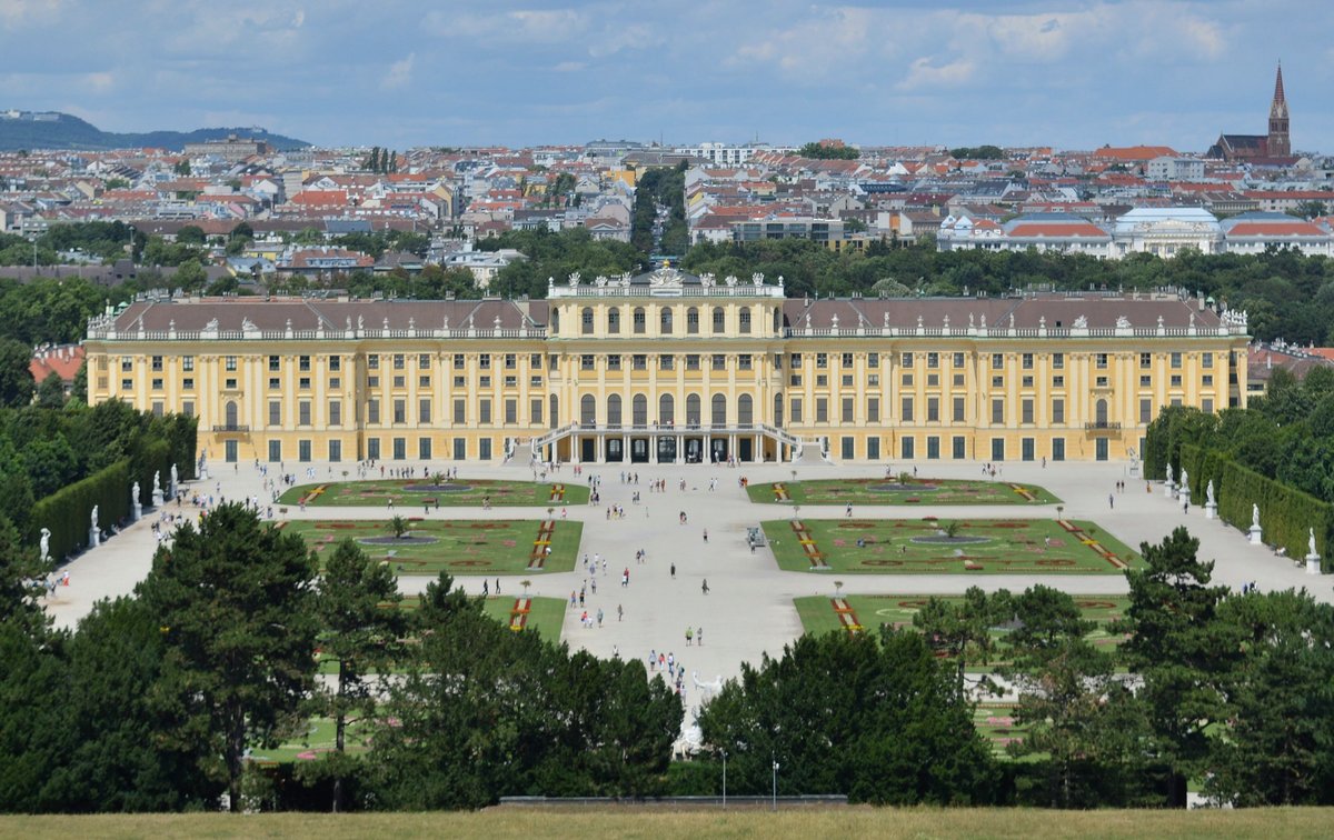 Schloss Schnbrunn in Wien am 09.07.2015