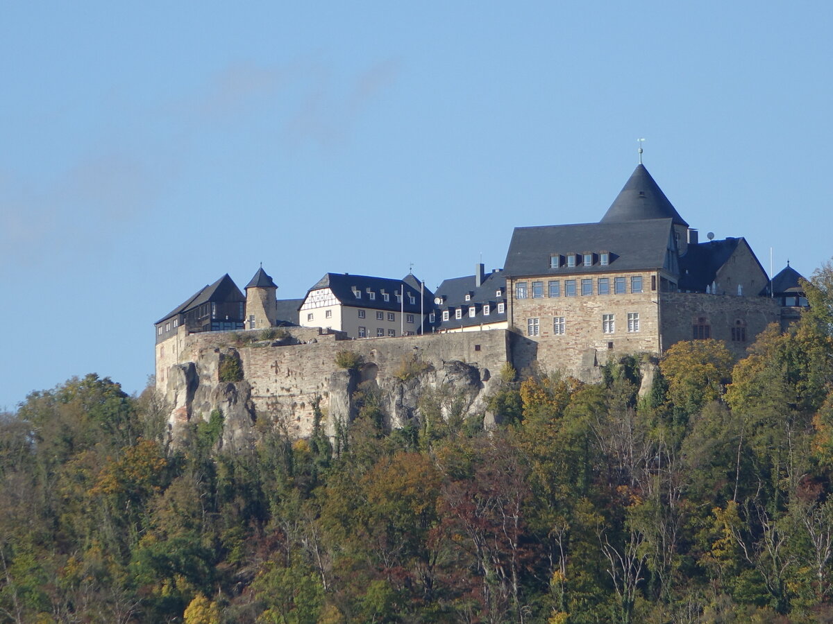 Schloss Waldeck, Hhenburg aus dem 12. Jahrhundert (08.10.2022)
