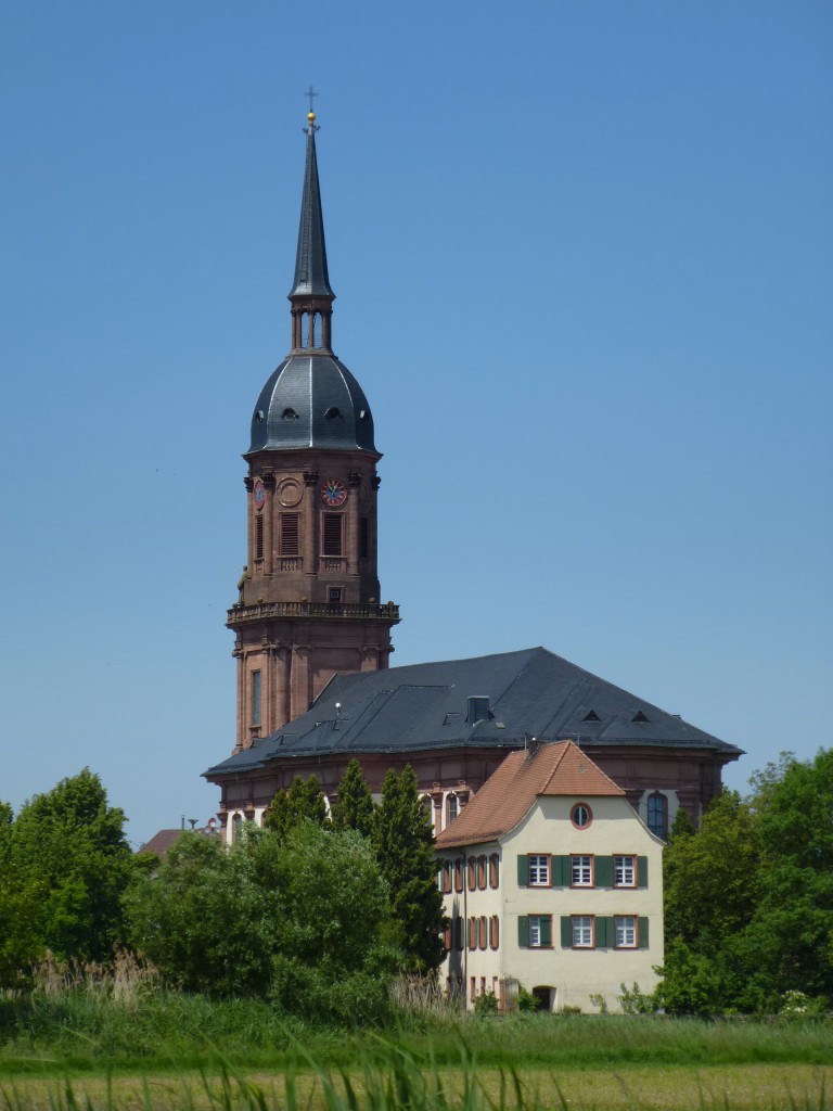 Schuttern, die ehemalige Klosterkirche, Juni 2012