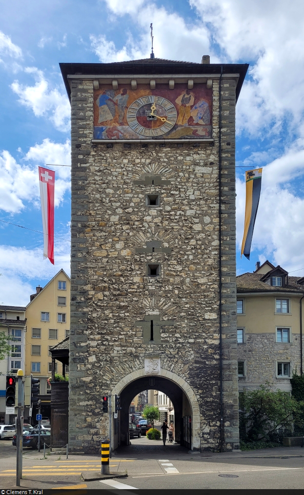 Schwabentor in Schaffhausen (CH), 1361 erstmals erkundlich erwhnt.

🕓 28.7.2023 | 12:19 Uhr