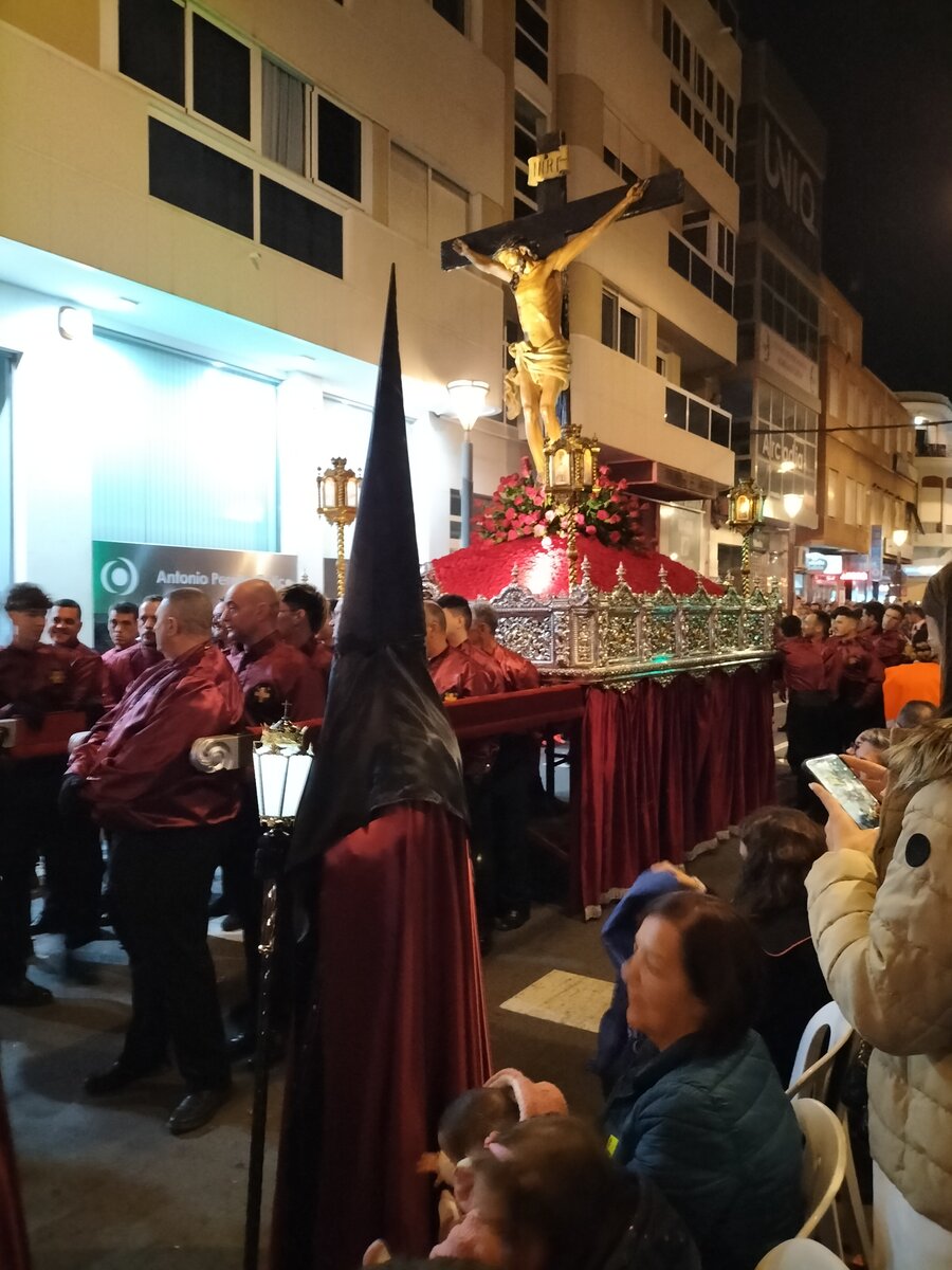 Semana Santa 2024, Cristo crucificado, Torrevieja, 29.03.2024