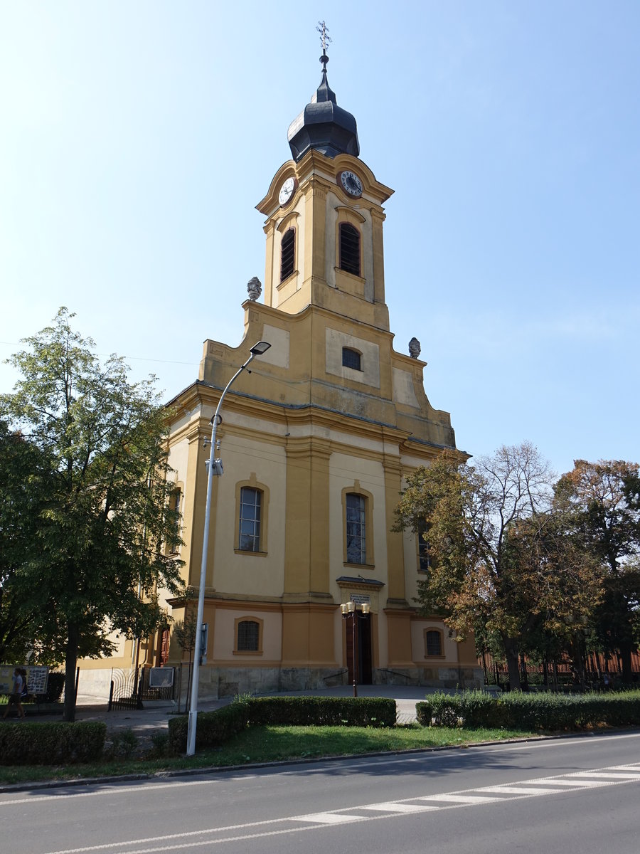 Sered / Sereth, Pfarrkirche St. Johannes, erbaut bis 1777 (28.08.2019)