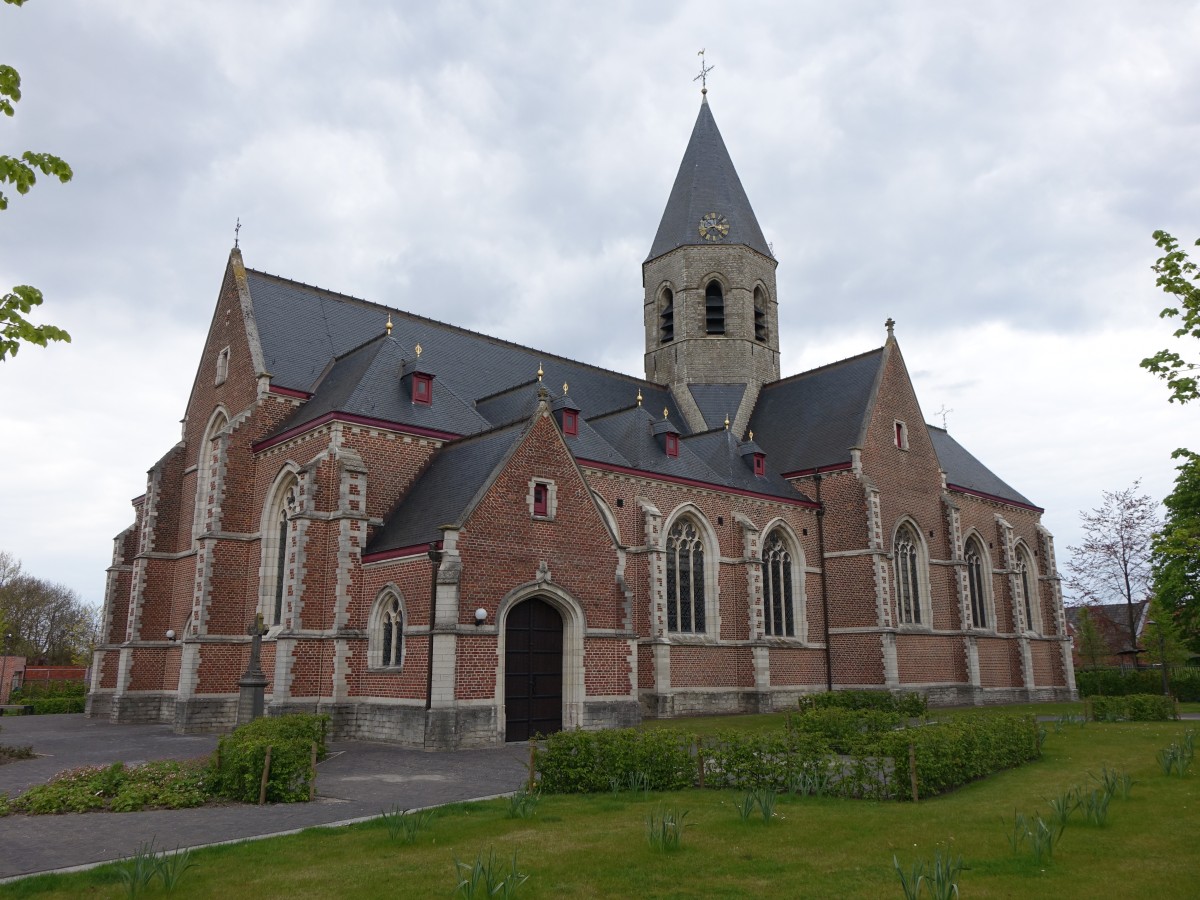 Sint Pauwels, gotische St. Paulus Kirche, erbaut ab 1494 (29.04.2015)