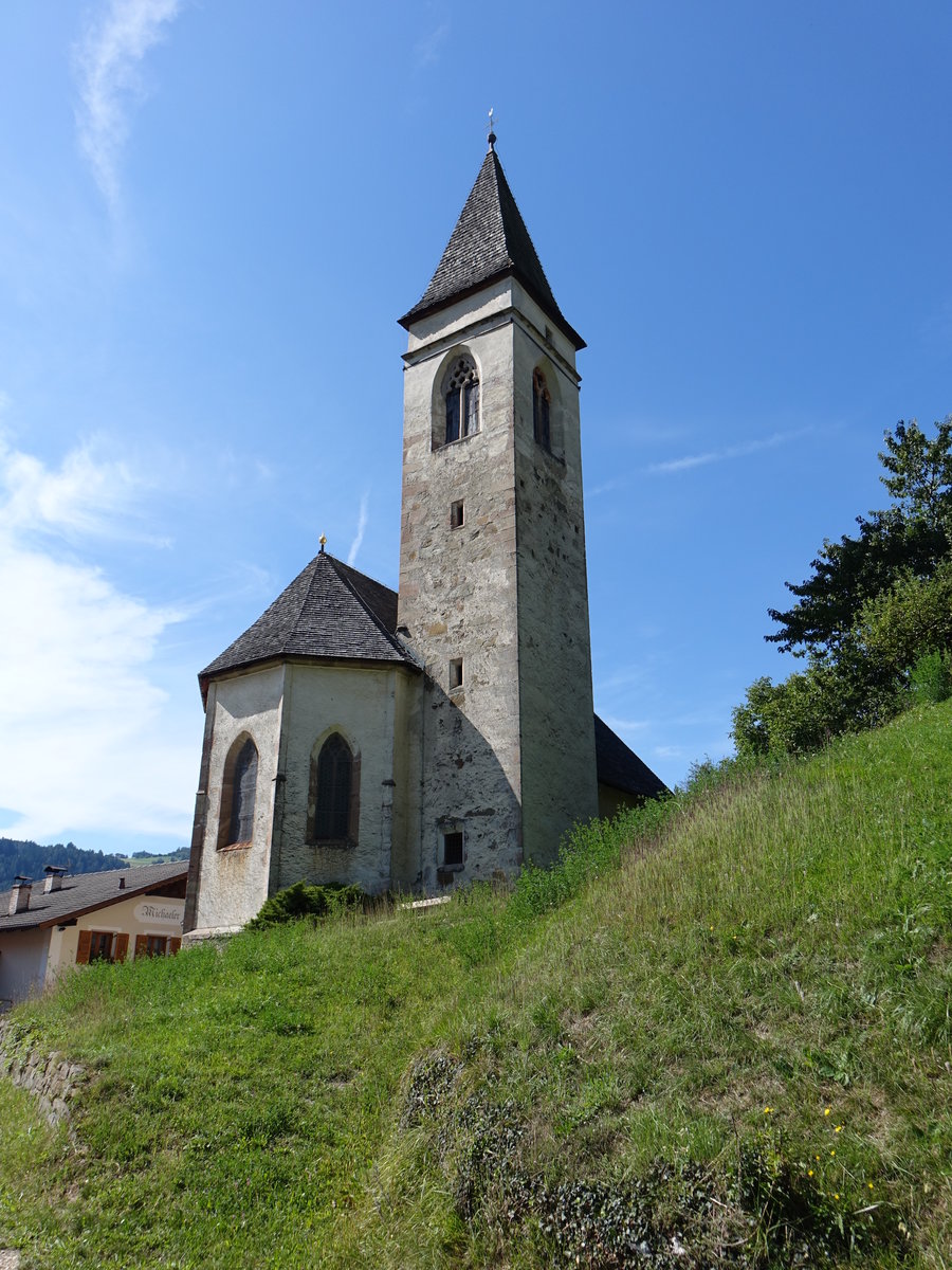 St. Katharina in Breien, ursprnglich romanische St. Katharina Kirche, erbaut im 15. Jahrhundert (14.09.2019)