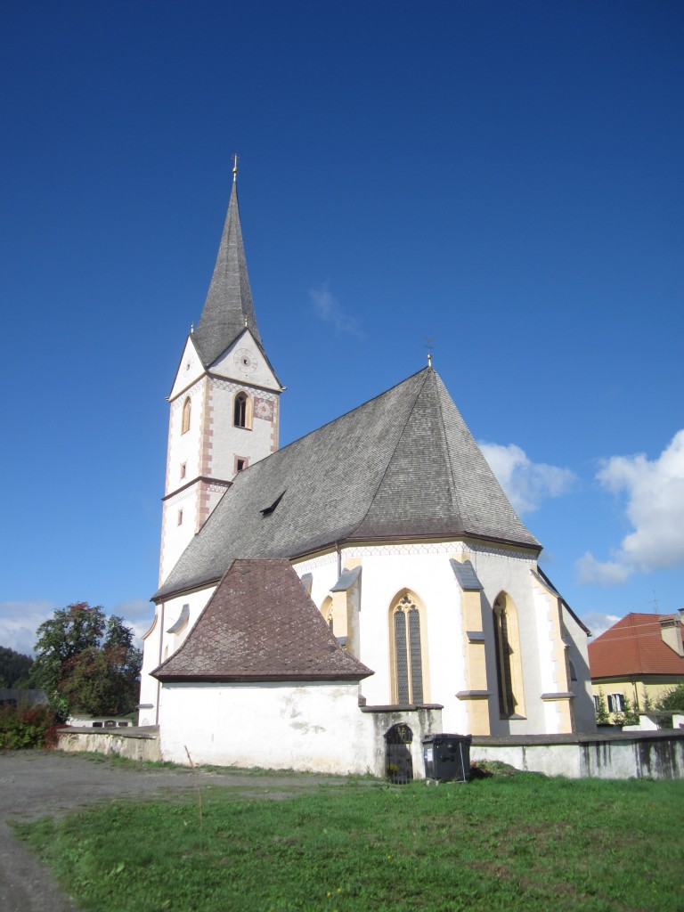St. Sebastian Kirche in Osterwitz, Krnten (02.10.2013)