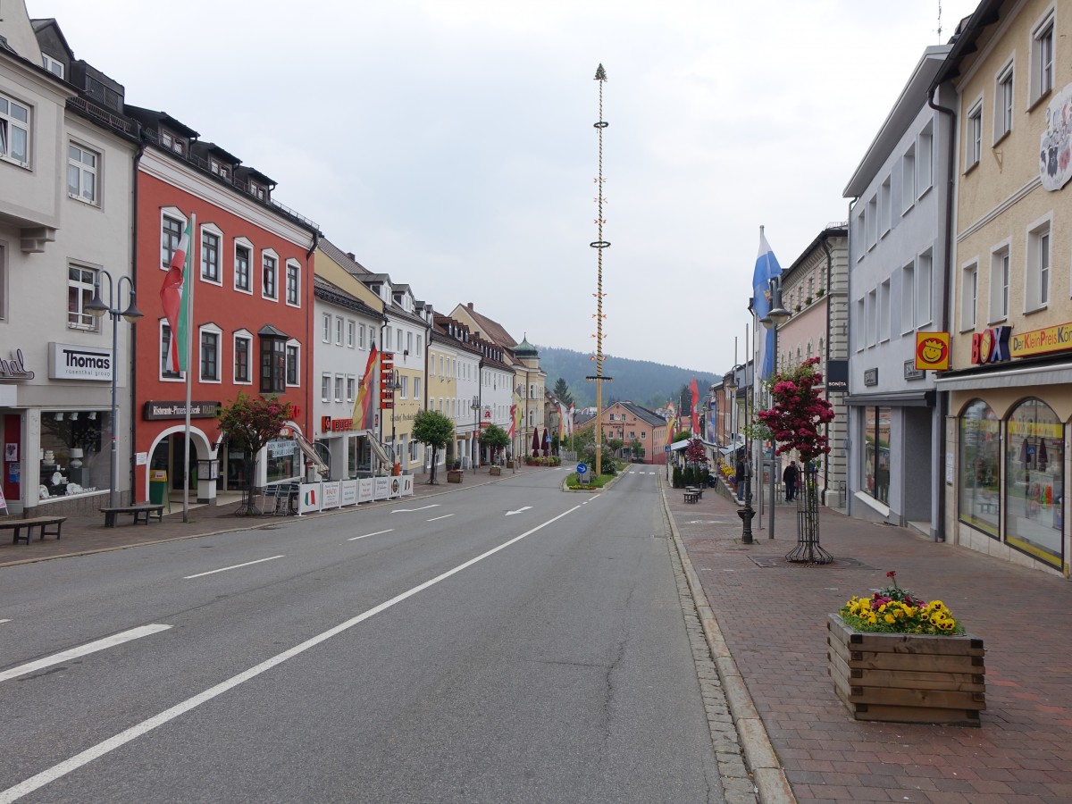 Stadtplatz von Zwiesel (24.05.2015)
