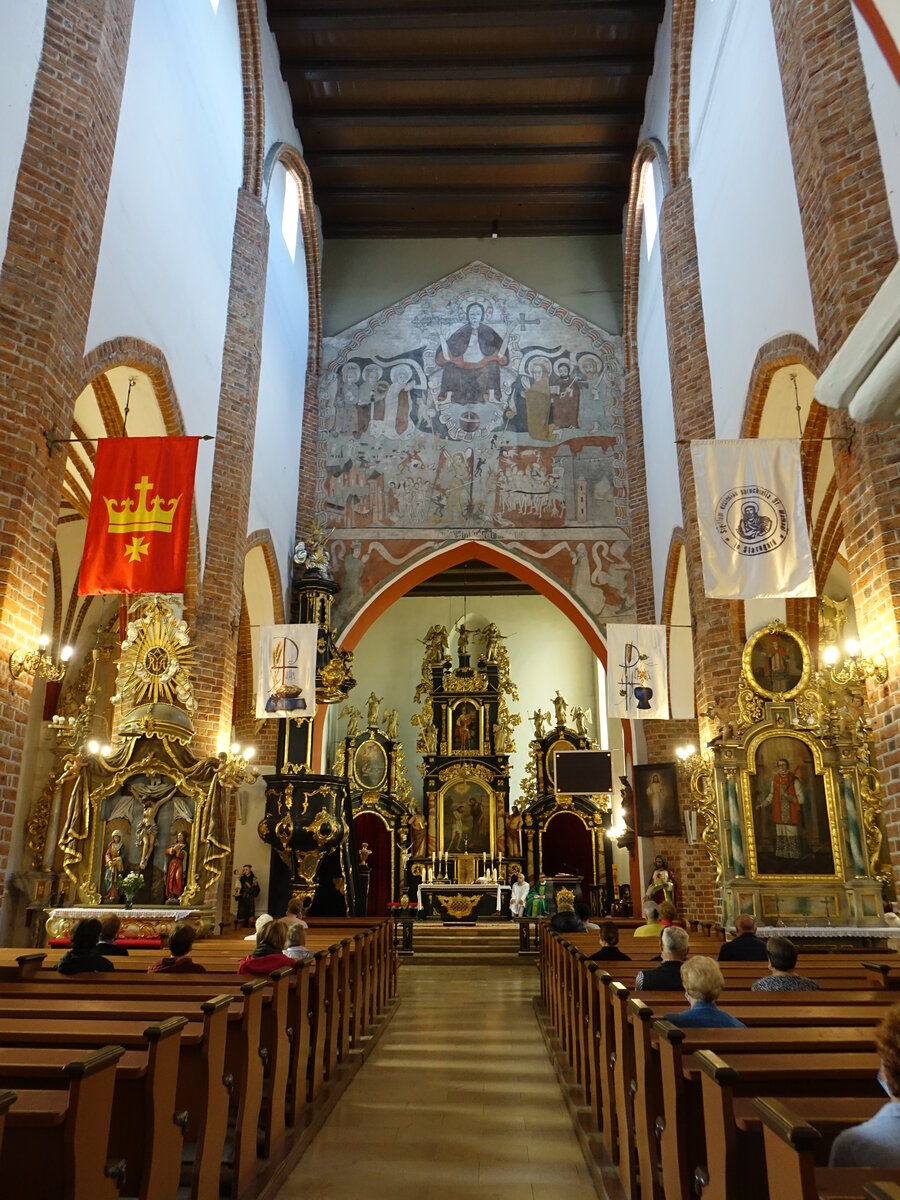 Starogard Gdański / Preuisch Stargard, Innenraum der Kirche St. Matthus (03.08.2021)