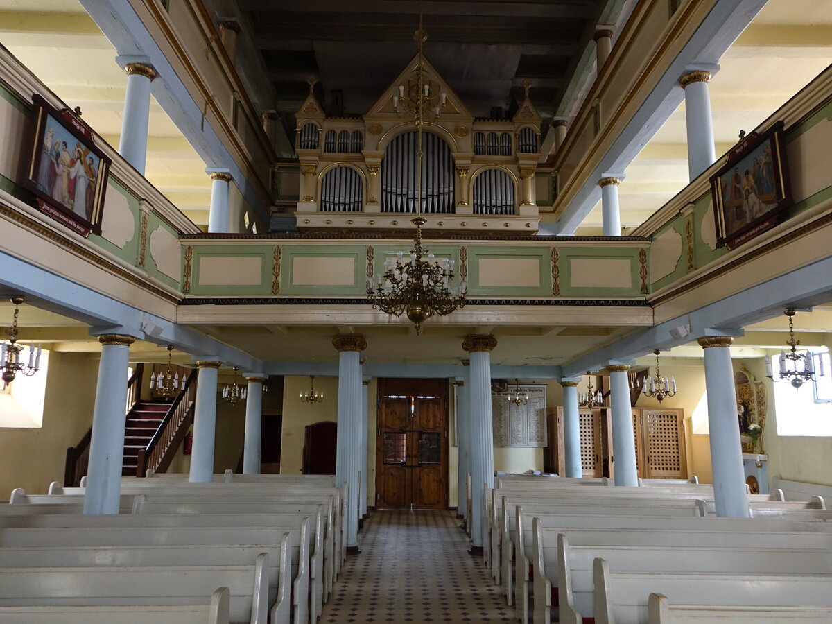 Starogard Gdański / Preuisch Stargard, Orgel in der St. Katharina Kirche (03.08.2021)