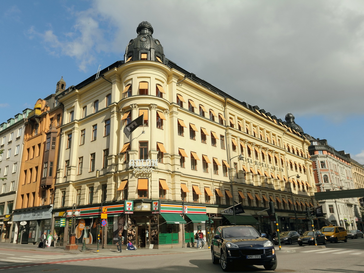 Stockholm am 19. Juni 2016, Hotel Adlon in Nhe des Bahnhofs in der Vasagatan 42.