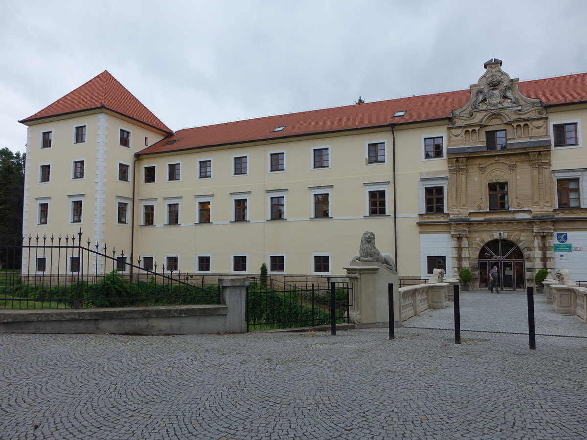 Stupava / Stampfen, Schloss, Renaissancebau aus dem 17. Jahrhundert (05.08.2020)