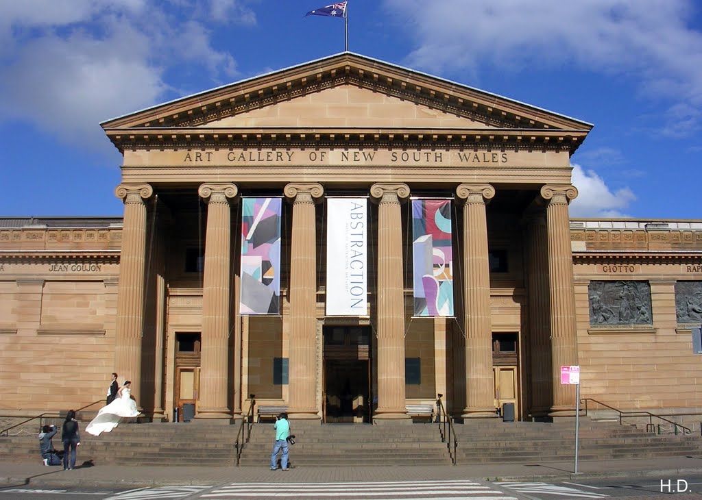 Sydney - Art Gallery of New South Wales - Kunstmuseum.
Aufgenommen im September 2010.