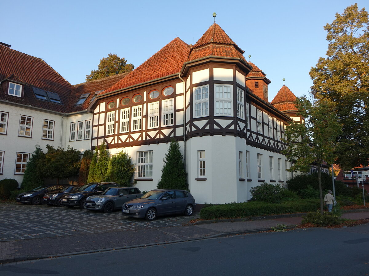 Syke, Neue Haus des Amtshof, erbaut 1548, heute Amtsgericht (08.10.2021)