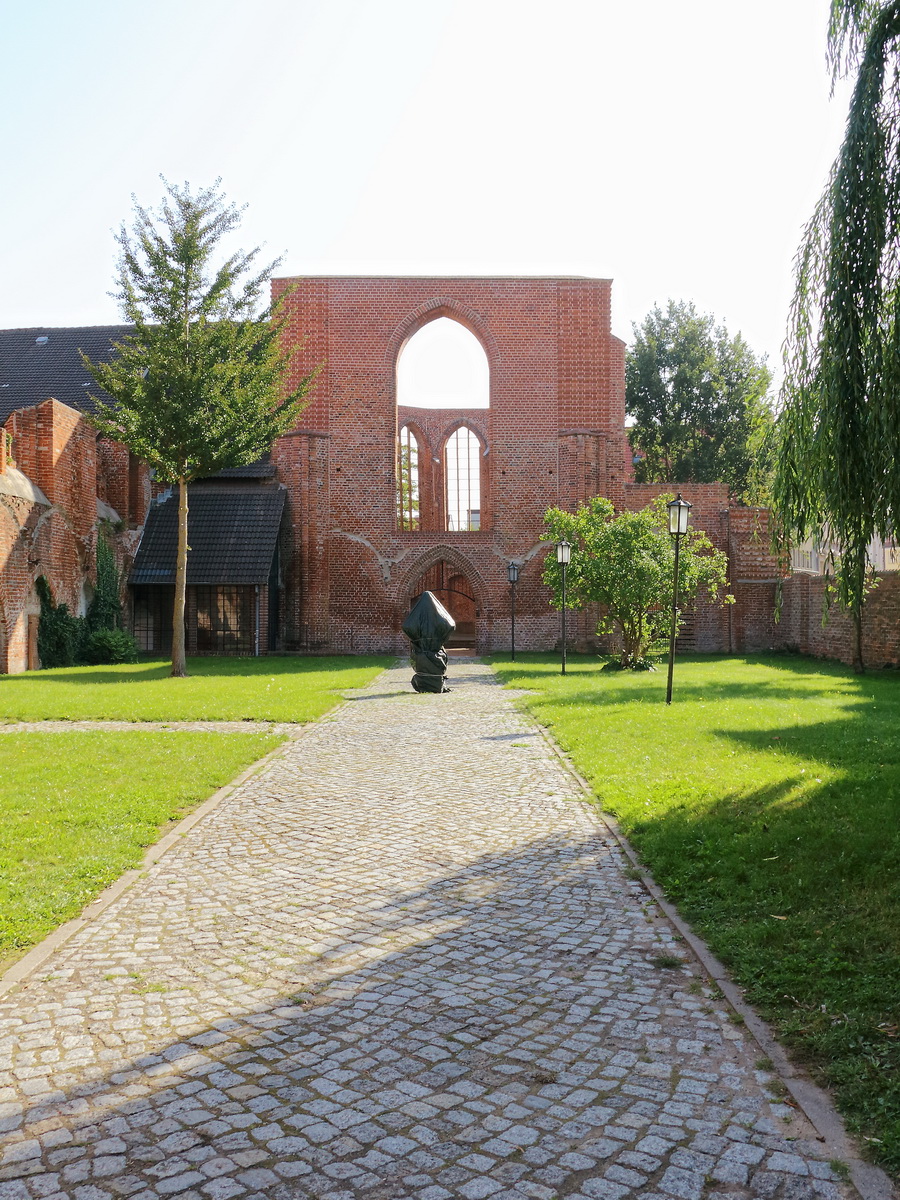Teile des  Johanniskloster in der deutschen Hansestadt Stralsund am 22. September 2020.