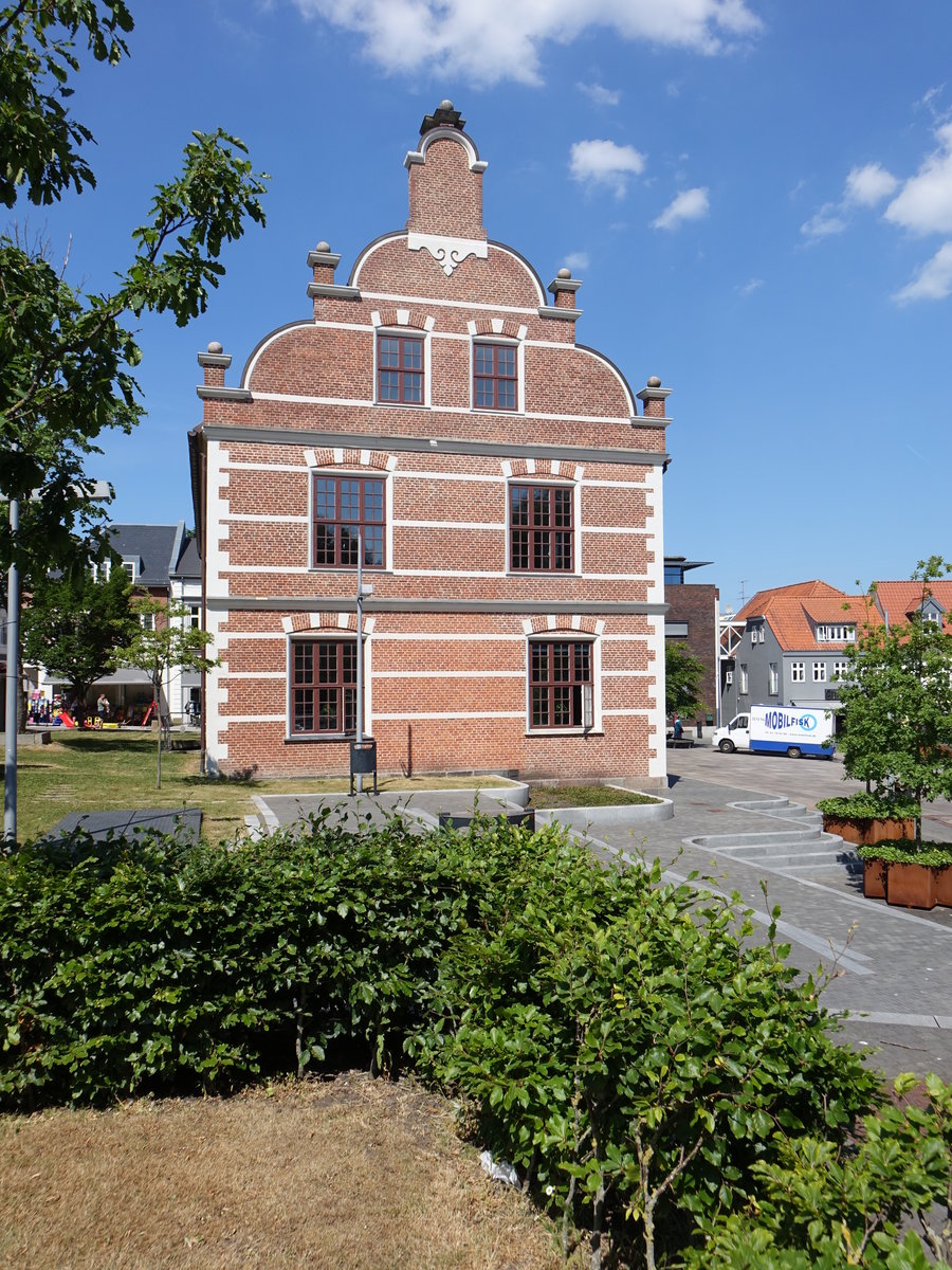Thisted, altes Rathaus, erbaut 1853 durch M. G. Bindesboll (08.06.2018)