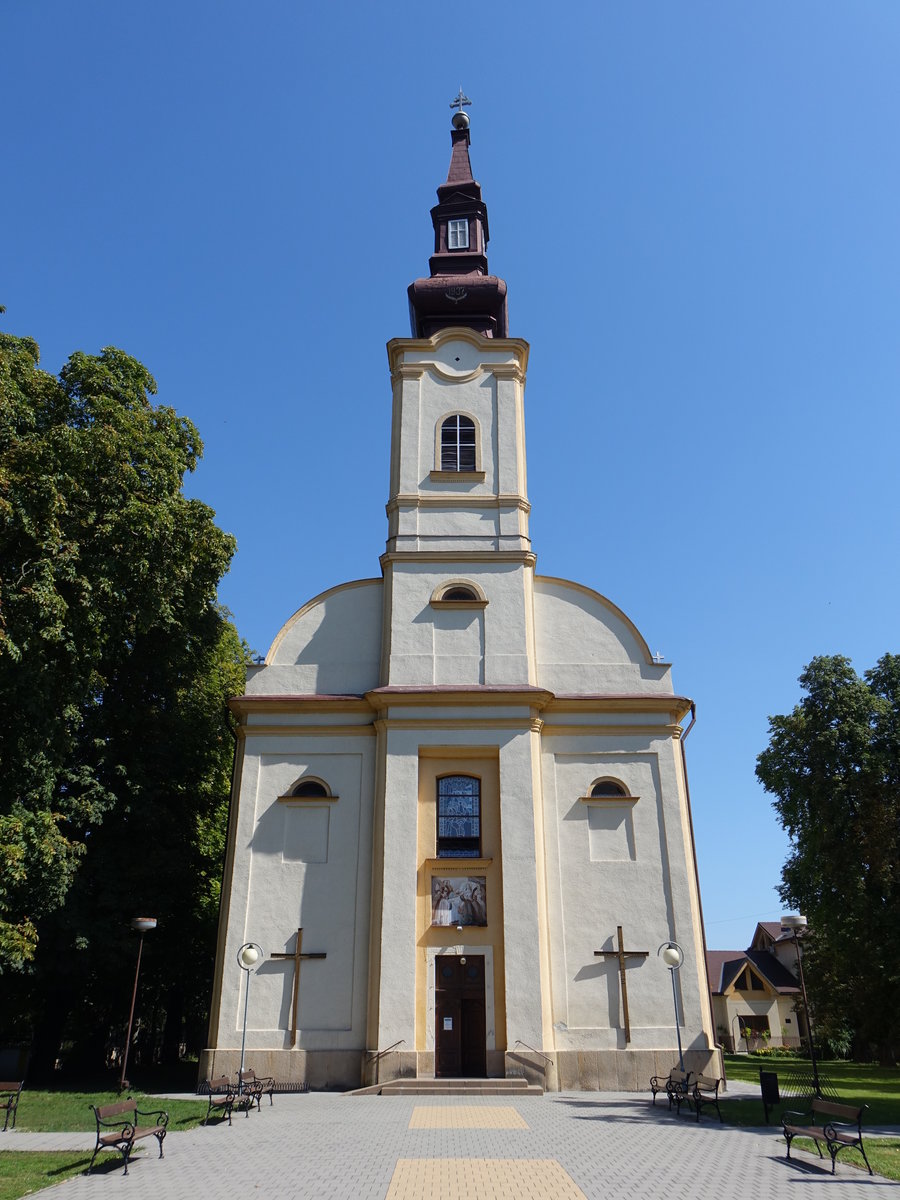 Trebisov / Trebischau, griechisch-kath. Maria Himmelfahrt Kirche (30.08.2020)