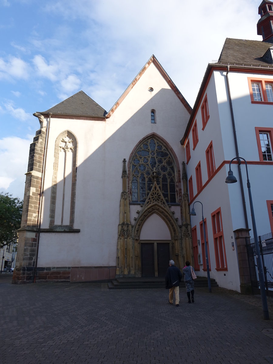 Trier, Jesuitenkirche Hl. Dreifaltigkeit, erbaut im 13. Jahrhundert (03.10.2016)