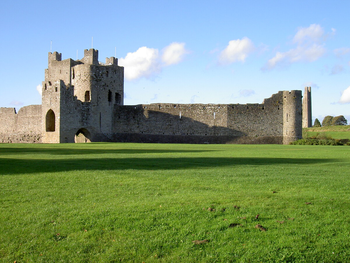 Trim Castle, normannisches Kastell aus dem 12. Jahrhundert (14.10.2007)