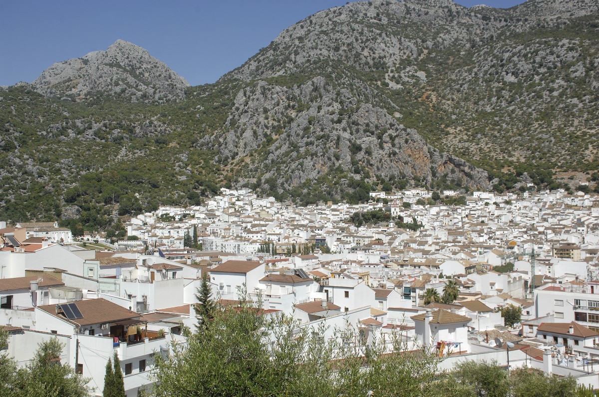 Ubrique (Pueblos blancos) - Andalusien. Aufnahmedatum: 15. Juli 2014.