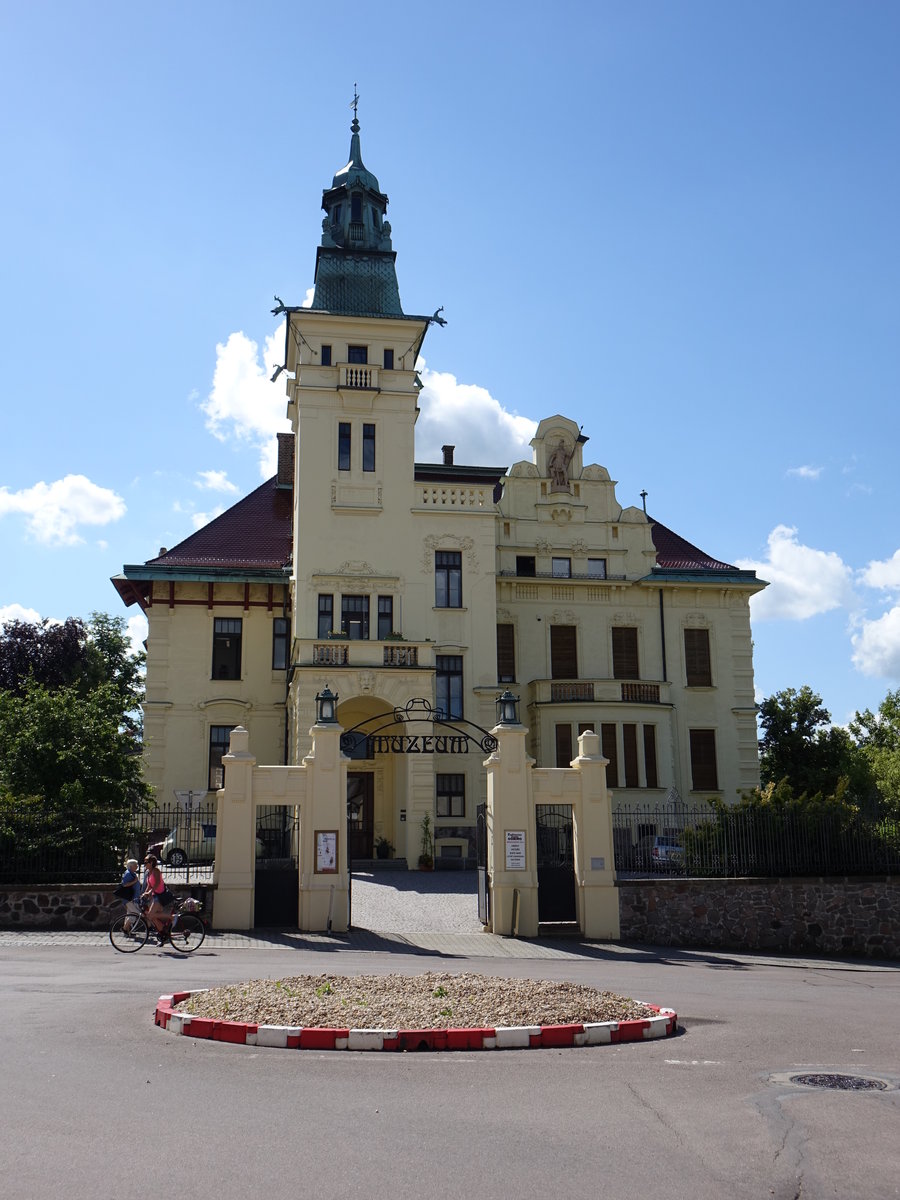 Usti nad Orlici / Wildenschwert, Stadtmuseum in der Hernychova Villa (30.06.2020)