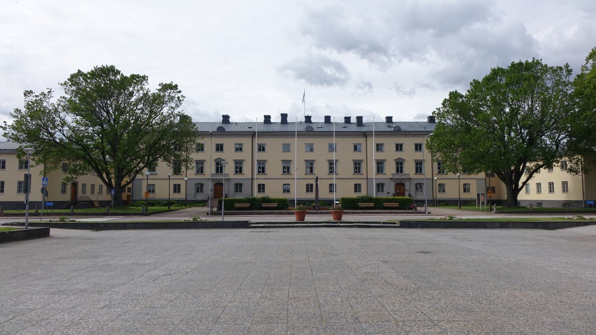 Vnersborg, Residenz, erbaut 1754 nach Zeichnungen von Carl Harlemann (19.06.2015)