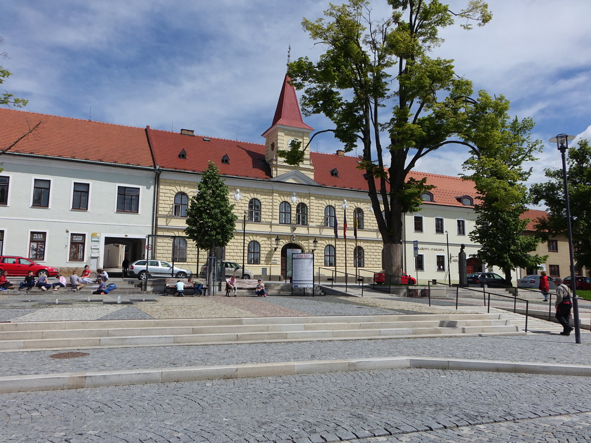 Velka Bites, historisches Rathaus am Masarykovo Namesti (30.05.2019)