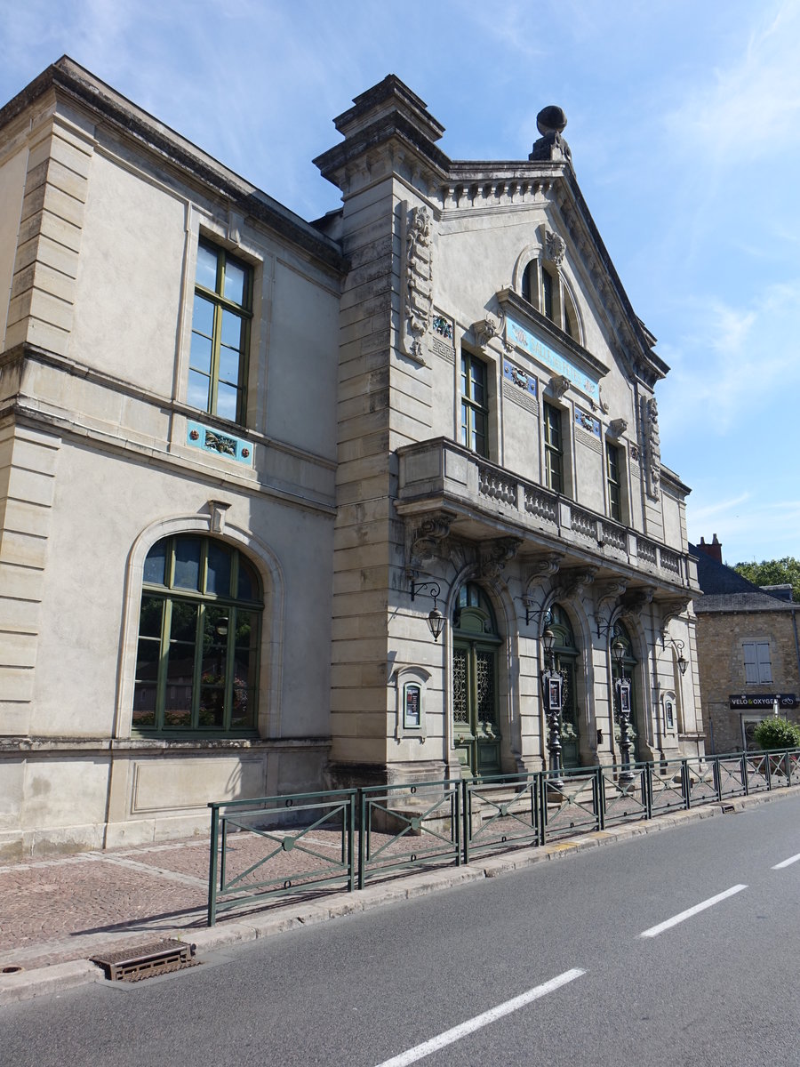 Villefranche-de-Rouergue, Theatre Municipal am Quai de Senechaussee (30.07.2018)