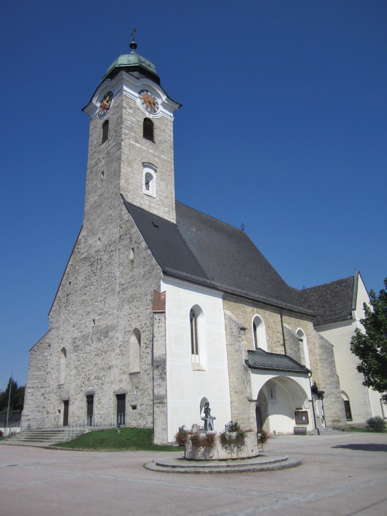 Wartberg an der Krems, Pfarrkirche St. Kilian, sptgotisches Langhaus (22.08.2013)