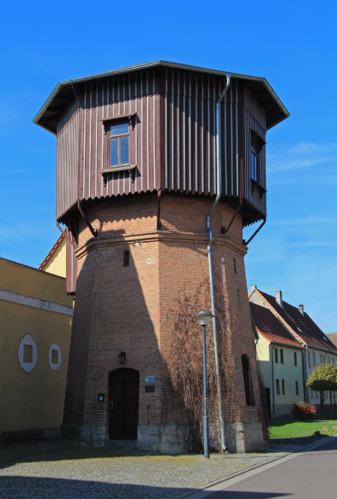 Wasserturm Albersroda im April 2015