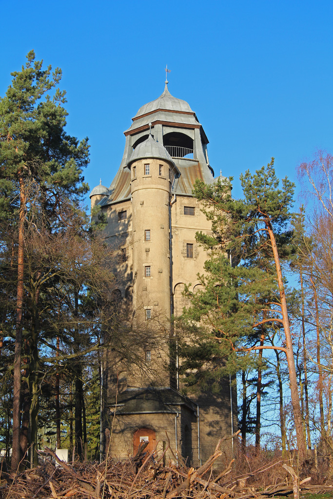 Wasserturm Bad Schmiedeberg(Landkreis Wittenberg)im Mrz 2014