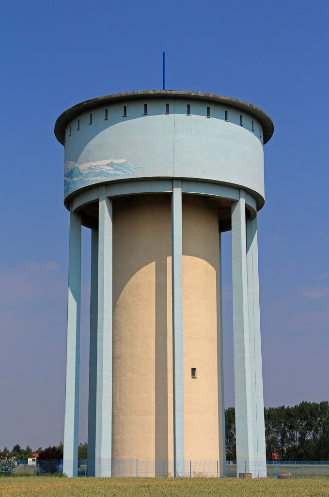 Wasserturm Grditz im Juni 2015
