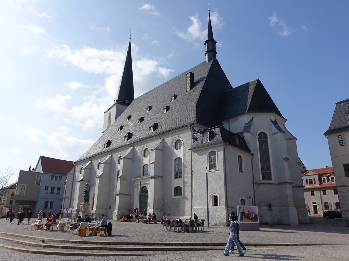 Weimar, Ev. Stadtkirche St. Peter und Paul, erbaut um 1500 (09.04.2023)