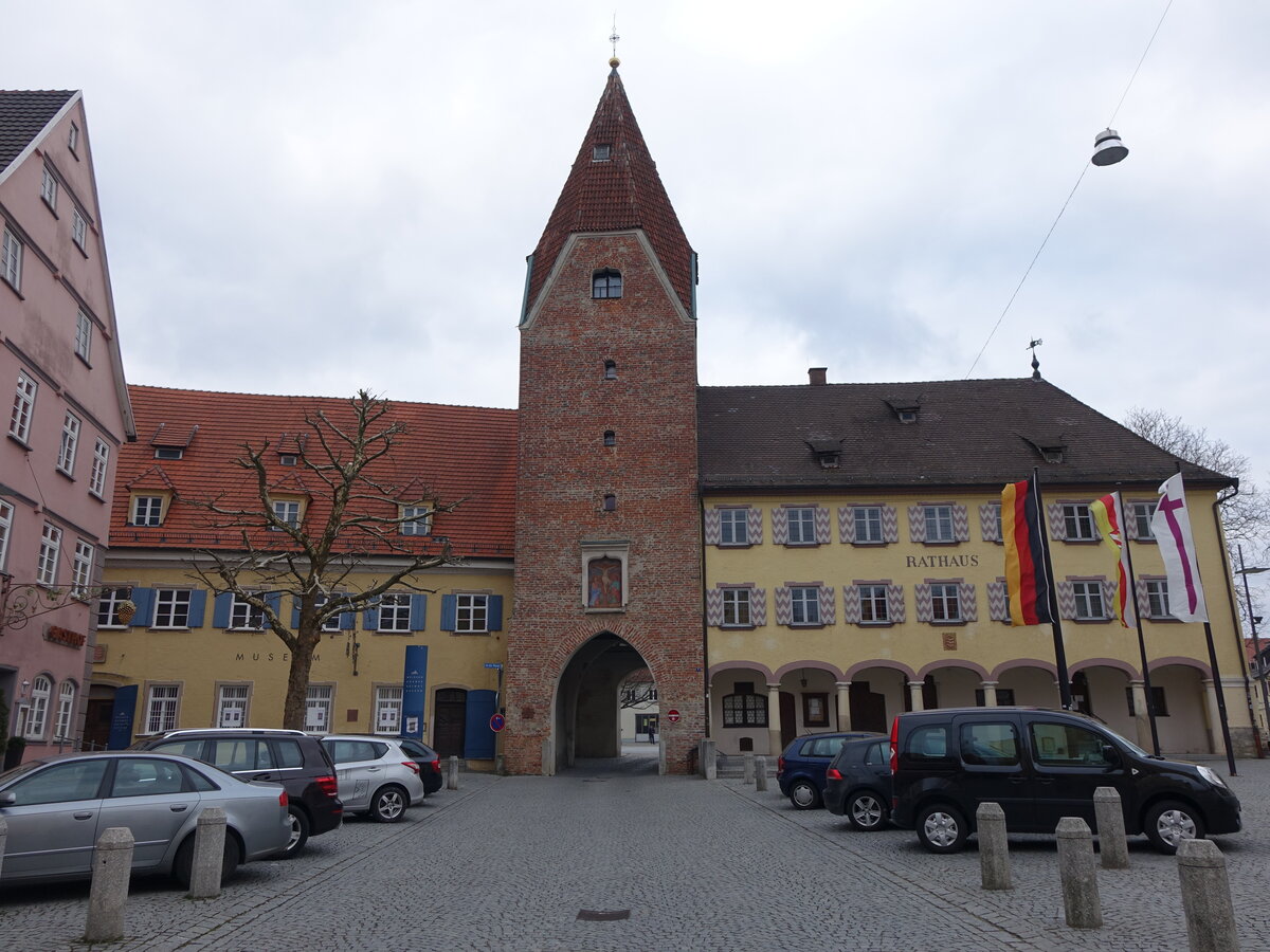 Weienhorn, altes Rathaus und Heimatmuseum am Kirchplatz (13.03.2016)