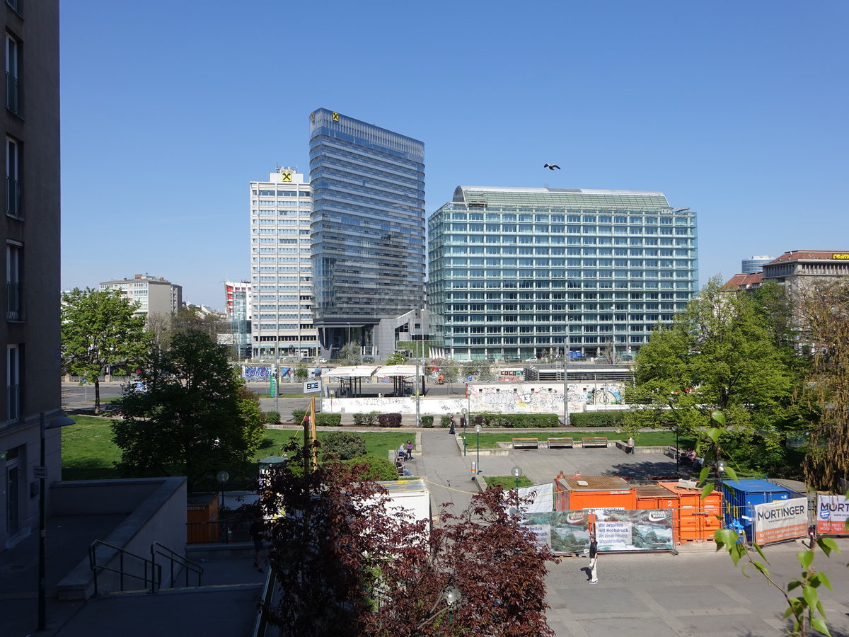 Wien, IBM Vienna Gebude in der oberen Donaustrae (20.04.2019)