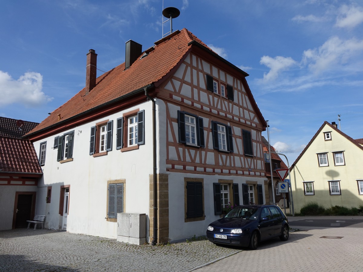 Wiernsheim, Rathaus im Ortsteil Pinache (30.05.2015)
