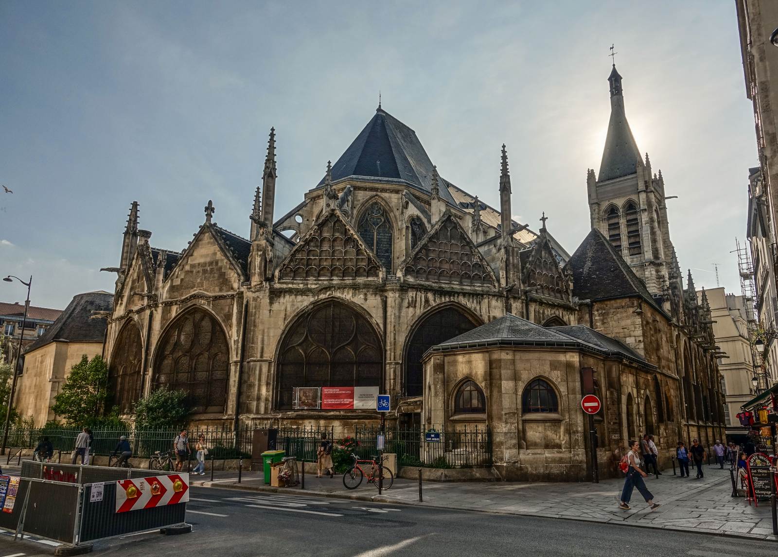 Saint-Sverin Kirche in Paris. Foto: Juni, 2023.
