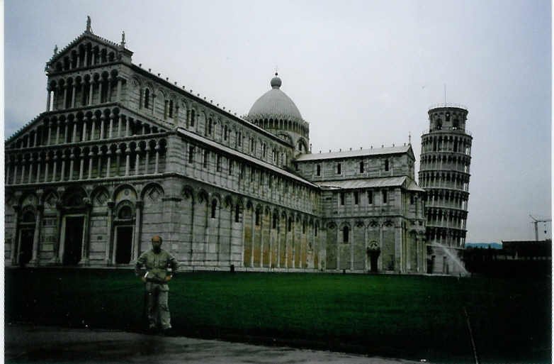Alte Gebude in Pisa