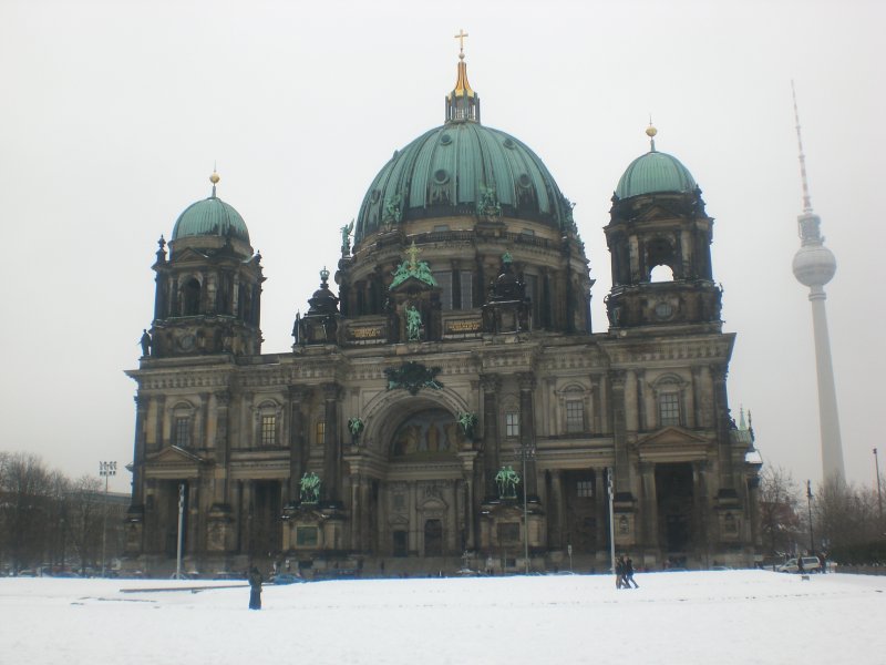 Berlin Dezember 2008, der Berlinier Dom.