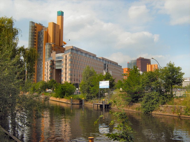 BERLIN, Landwehrkanal in der Nhe des Potsdamer Platzes, 2007