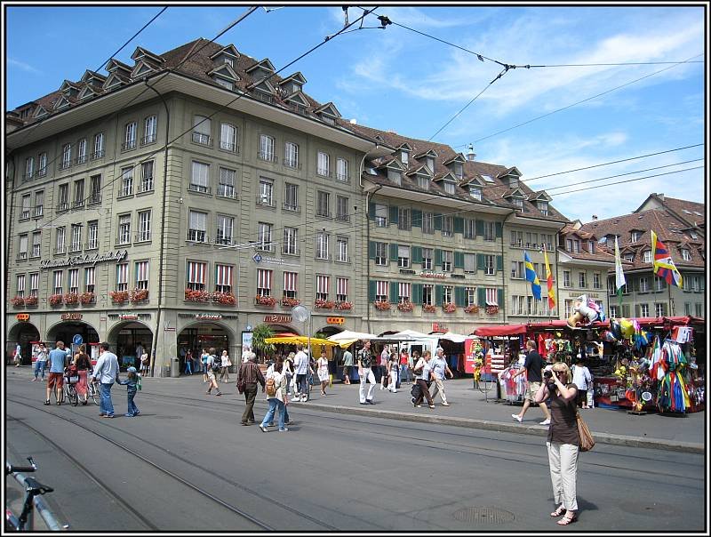 Blick in die Altstadt von Bern. (26.07.2008)