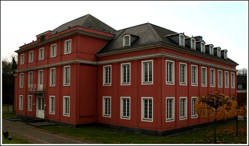 Blick auf das Haupthaus von Schloss Oberhausen - Aufnahme vom 24. November 2007