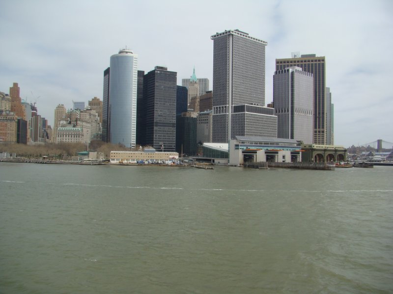 Blick auf Manhattan. Aufgenommen am 08.04.08