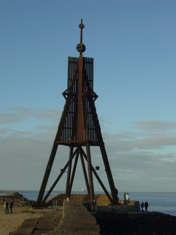 Die Kugelbake in Cuxhaven  