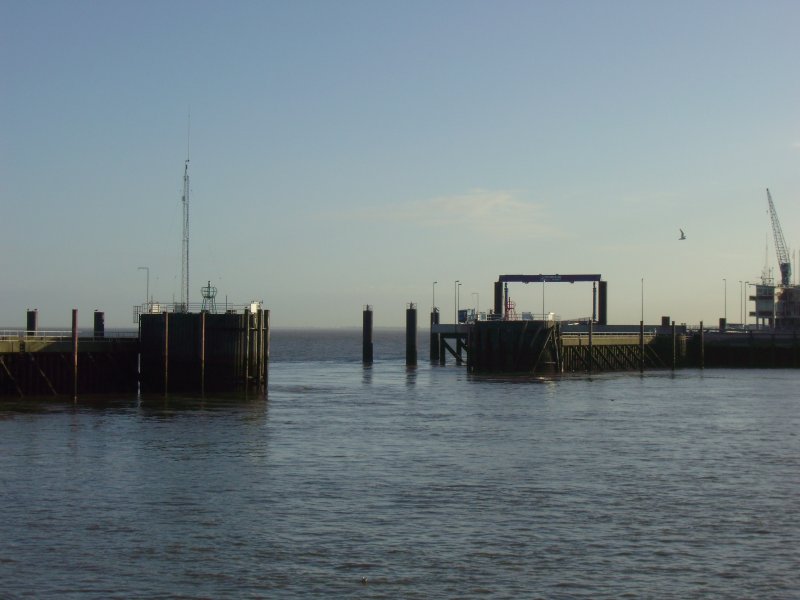 Pier zur Alten Liebe in Cuxhaven 
