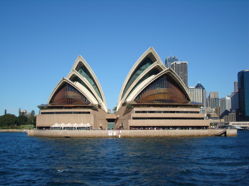 Der Architekt Des Opernhauses Von Sydney War Ein Das Sydney opera house wurde vom dänischen Architekten Jorn Utzon